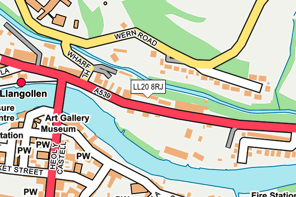 LL20 8RJ map - OS OpenMap – Local (Ordnance Survey) LL20 8RJ map - OS OpenMap – Local (Ordnance Survey)