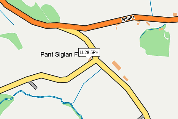 LL28 5PH map - OS OpenMap – Local (Ordnance Survey) LL28 5PH map - OS OpenMap – Local (Ordnance Survey)