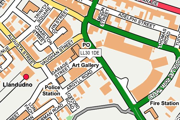 LL30 1DE map - OS OpenMap – Local (Ordnance Survey) LL30 1DE map - OS OpenMap – Local (Ordnance Survey)