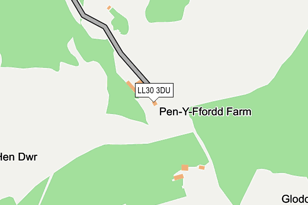 LL30 3DU map - OS OpenMap – Local (Ordnance Survey) LL30 3DU map - OS OpenMap – Local (Ordnance Survey)