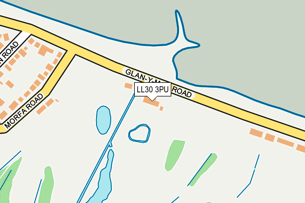 LL30 3PU map - OS OpenMap – Local (Ordnance Survey) LL30 3PU map - OS OpenMap – Local (Ordnance Survey)