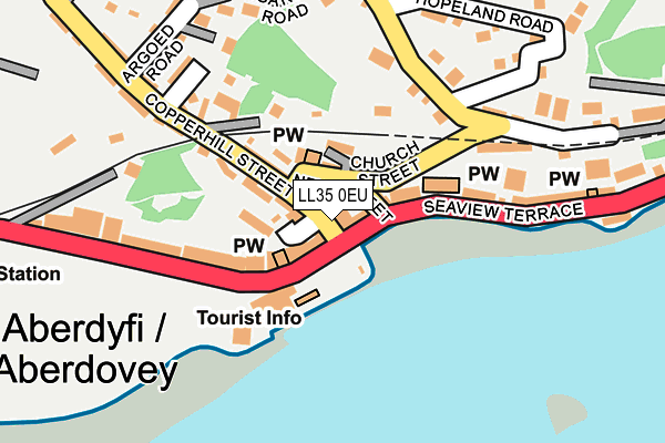 LL35 0EU map - OS OpenMap – Local (Ordnance Survey) LL35 0EU map - OS OpenMap – Local (Ordnance Survey)