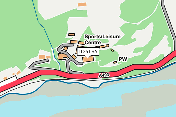 LL35 0RA map - OS OpenMap – Local (Ordnance Survey) LL35 0RA map - OS OpenMap – Local (Ordnance Survey)