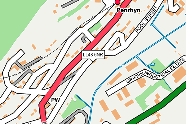 LL48 6NR map - OS OpenMap – Local (Ordnance Survey) LL48 6NR map - OS OpenMap – Local (Ordnance Survey)