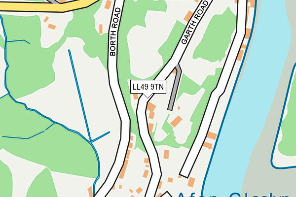 LL49 9TN map - OS OpenMap – Local (Ordnance Survey) LL49 9TN map - OS OpenMap – Local (Ordnance Survey)