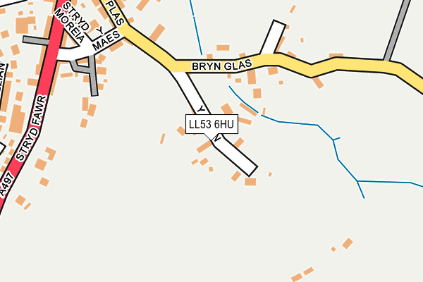 LL53 6HU map - OS OpenMap – Local (Ordnance Survey) LL53 6HU map - OS OpenMap – Local (Ordnance Survey)