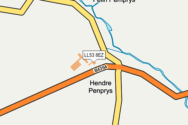 LL53 8EZ map - OS OpenMap – Local (Ordnance Survey) LL53 8EZ map - OS OpenMap – Local (Ordnance Survey)