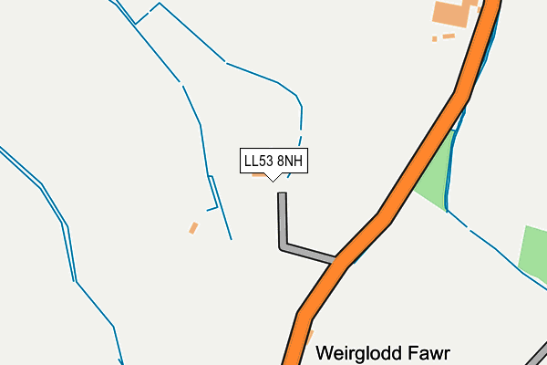 LL53 8NH map - OS OpenMap – Local (Ordnance Survey) LL53 8NH map - OS OpenMap – Local (Ordnance Survey)