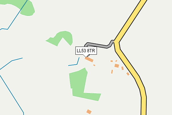 LL53 8TR map - OS OpenMap – Local (Ordnance Survey) LL53 8TR map - OS OpenMap – Local (Ordnance Survey)