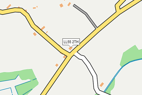 LL55 2TH map - OS OpenMap – Local (Ordnance Survey) LL55 2TH map - OS OpenMap – Local (Ordnance Survey)