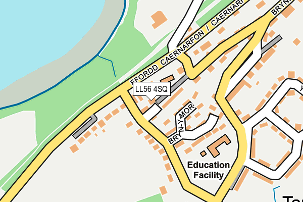 LL56 4SQ map - OS OpenMap – Local (Ordnance Survey) LL56 4SQ map - OS OpenMap – Local (Ordnance Survey)