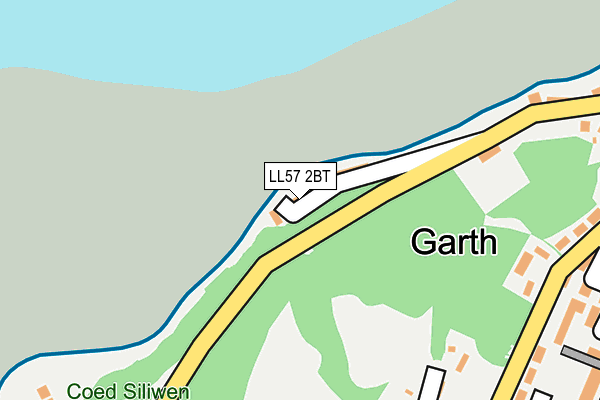 LL57 2BT map - OS OpenMap – Local (Ordnance Survey) LL57 2BT map - OS OpenMap – Local (Ordnance Survey)