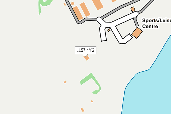 LL57 4YG map - OS OpenMap – Local (Ordnance Survey) LL57 4YG map - OS OpenMap – Local (Ordnance Survey)