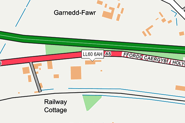 LL60 6AH map - OS OpenMap – Local (Ordnance Survey) LL60 6AH map - OS OpenMap – Local (Ordnance Survey)