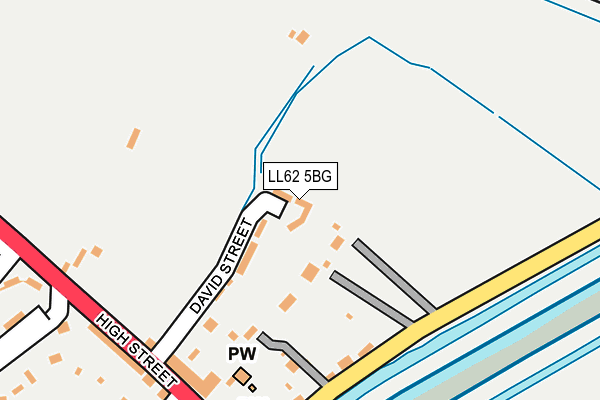 LL62 5BG map - OS OpenMap – Local (Ordnance Survey) LL62 5BG map - OS OpenMap – Local (Ordnance Survey)