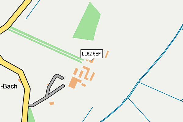 LL62 5EF map - OS OpenMap – Local (Ordnance Survey) LL62 5EF map - OS OpenMap – Local (Ordnance Survey)