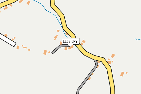 LL62 5PY map - OS OpenMap – Local (Ordnance Survey) LL62 5PY map - OS OpenMap – Local (Ordnance Survey)