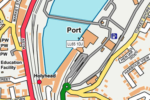 LL65 1DJ map - OS OpenMap – Local (Ordnance Survey) LL65 1DJ map - OS OpenMap – Local (Ordnance Survey)