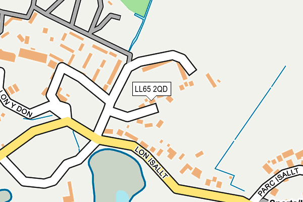 LL65 2QD map - OS OpenMap – Local (Ordnance Survey) LL65 2QD map - OS OpenMap – Local (Ordnance Survey)