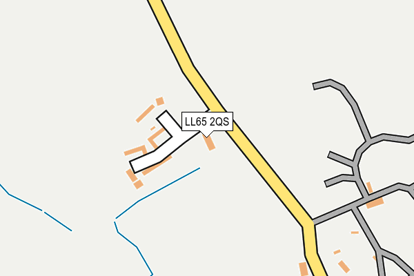 LL65 2QS map - OS OpenMap – Local (Ordnance Survey) LL65 2QS map - OS OpenMap – Local (Ordnance Survey)