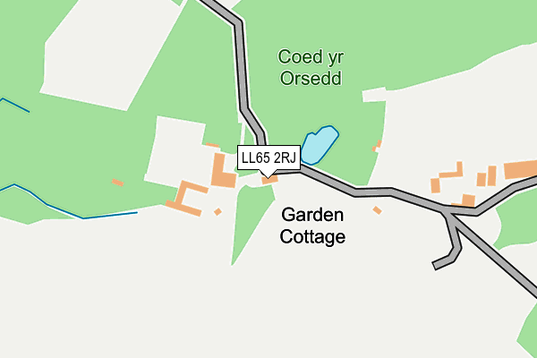 LL65 2RJ map - OS OpenMap – Local (Ordnance Survey) LL65 2RJ map - OS OpenMap – Local (Ordnance Survey)