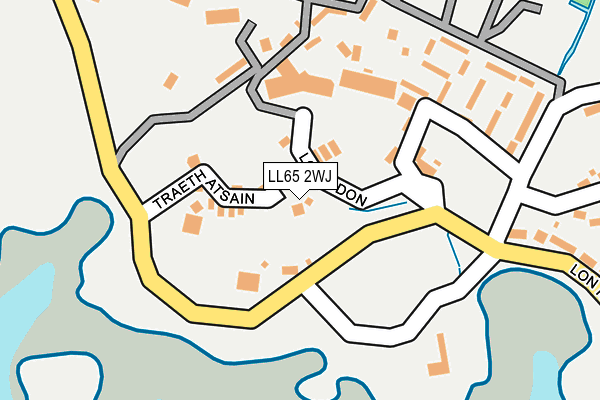 LL65 2WJ map - OS OpenMap – Local (Ordnance Survey) LL65 2WJ map - OS OpenMap – Local (Ordnance Survey)