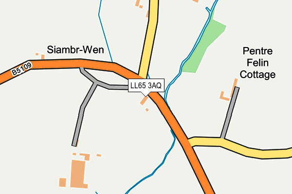 LL65 3AQ map - OS OpenMap – Local (Ordnance Survey) LL65 3AQ map - OS OpenMap – Local (Ordnance Survey)