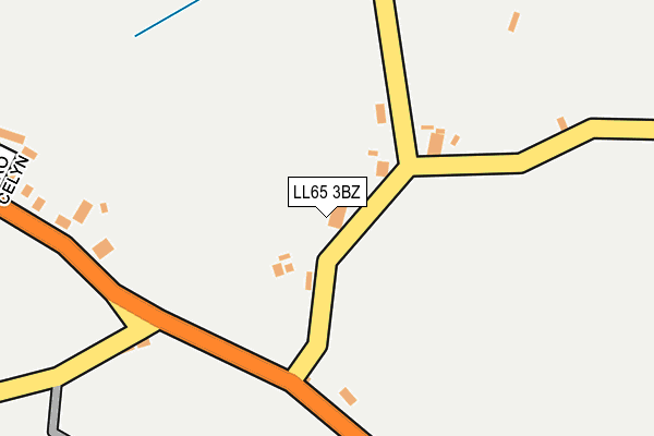 LL65 3BZ map - OS OpenMap – Local (Ordnance Survey) LL65 3BZ map - OS OpenMap – Local (Ordnance Survey)