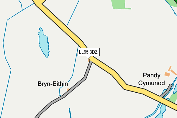 LL65 3DZ map - OS OpenMap – Local (Ordnance Survey) LL65 3DZ map - OS OpenMap – Local (Ordnance Survey)