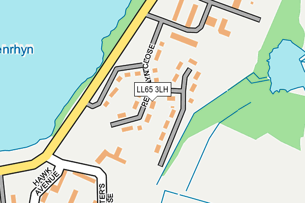 LL65 3LH map - OS OpenMap – Local (Ordnance Survey) LL65 3LH map - OS OpenMap – Local (Ordnance Survey)