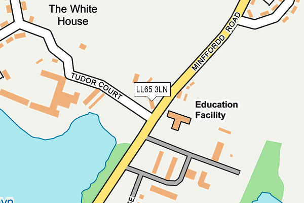 LL65 3LN map - OS OpenMap – Local (Ordnance Survey) LL65 3LN map - OS OpenMap – Local (Ordnance Survey)