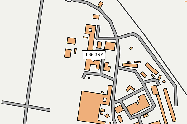 LL65 3NY map - OS OpenMap – Local (Ordnance Survey) LL65 3NY map - OS OpenMap – Local (Ordnance Survey)