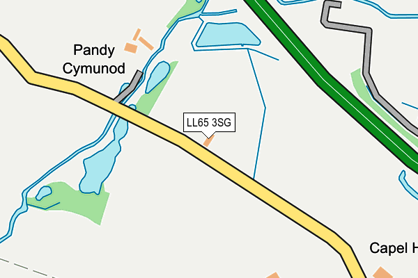 LL65 3SG map - OS OpenMap – Local (Ordnance Survey) LL65 3SG map - OS OpenMap – Local (Ordnance Survey)