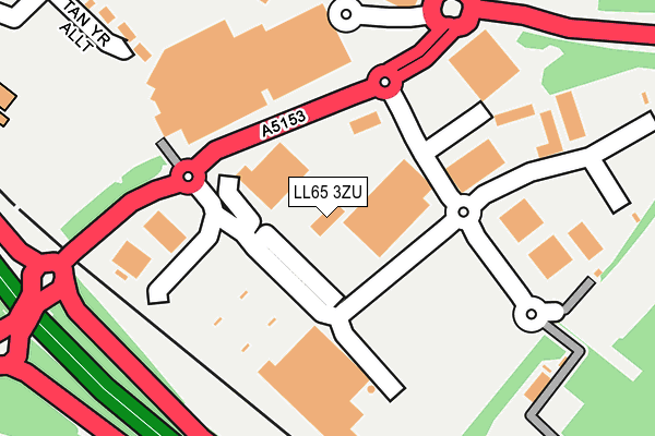 LL65 3ZU map - OS OpenMap – Local (Ordnance Survey) LL65 3ZU map - OS OpenMap – Local (Ordnance Survey)