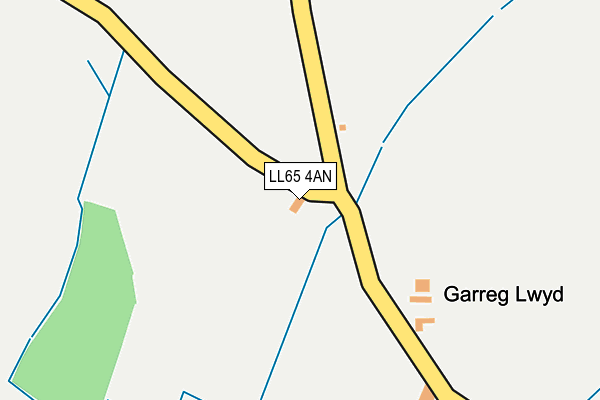 LL65 4AN map - OS OpenMap – Local (Ordnance Survey) LL65 4AN map - OS OpenMap – Local (Ordnance Survey)