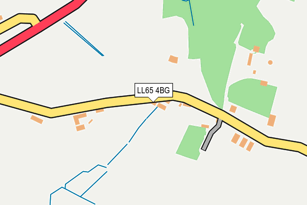 LL65 4BG map - OS OpenMap – Local (Ordnance Survey) LL65 4BG map - OS OpenMap – Local (Ordnance Survey)