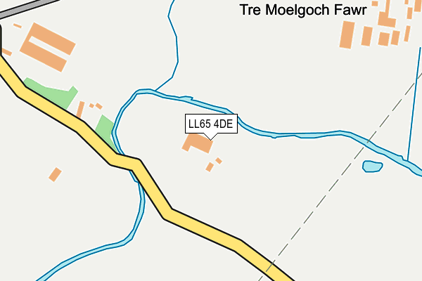 LL65 4DE map - OS OpenMap – Local (Ordnance Survey) LL65 4DE map - OS OpenMap – Local (Ordnance Survey)