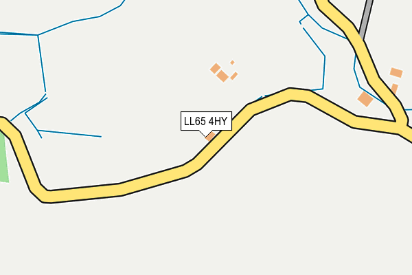 LL65 4HY map - OS OpenMap – Local (Ordnance Survey) LL65 4HY map - OS OpenMap – Local (Ordnance Survey)