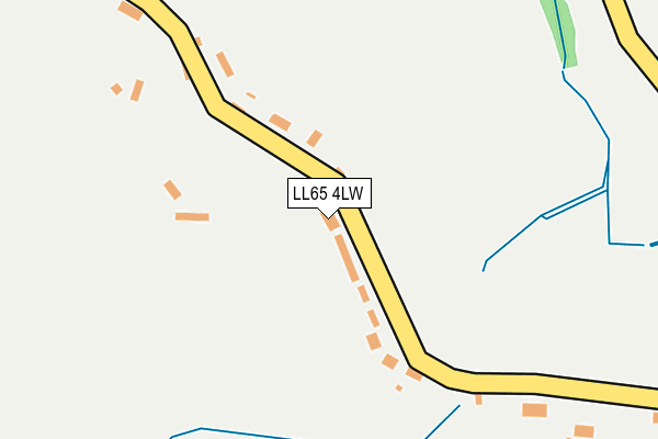 LL65 4LW map - OS OpenMap – Local (Ordnance Survey) LL65 4LW map - OS OpenMap – Local (Ordnance Survey)