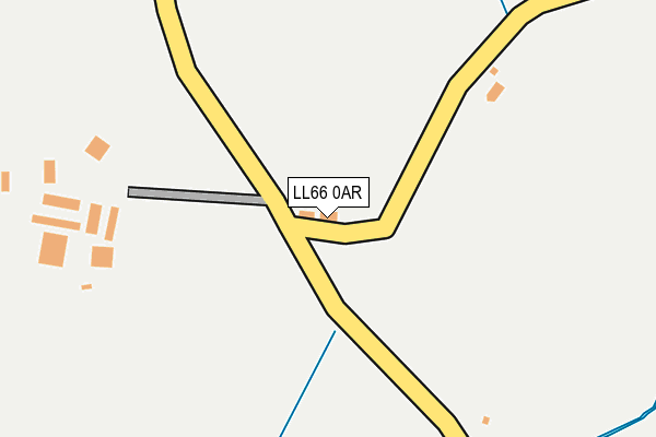 LL66 0AR map - OS OpenMap – Local (Ordnance Survey) LL66 0AR map - OS OpenMap – Local (Ordnance Survey)