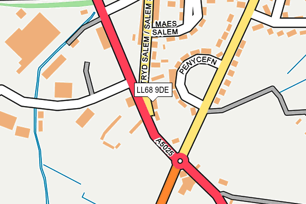 LL68 9DE map - OS OpenMap – Local (Ordnance Survey) LL68 9DE map - OS OpenMap – Local (Ordnance Survey)