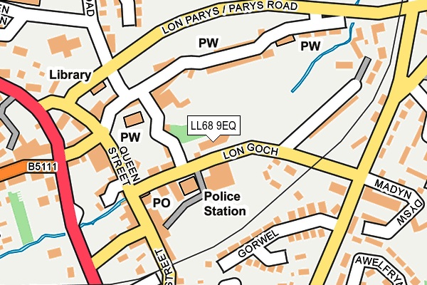 LL68 9EQ map - OS OpenMap – Local (Ordnance Survey) LL68 9EQ map - OS OpenMap – Local (Ordnance Survey)