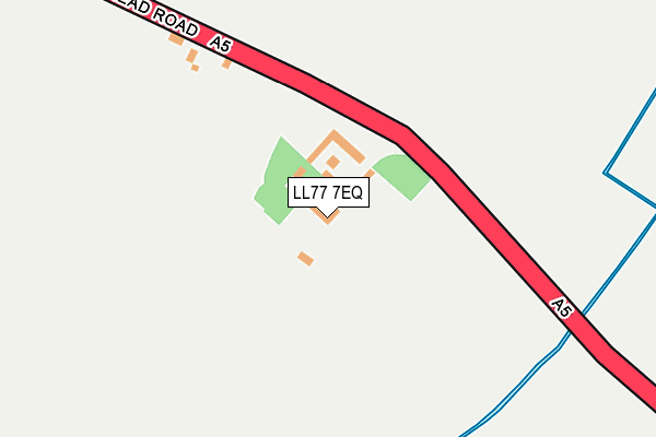 LL77 7EQ map - OS OpenMap – Local (Ordnance Survey) LL77 7EQ map - OS OpenMap – Local (Ordnance Survey)