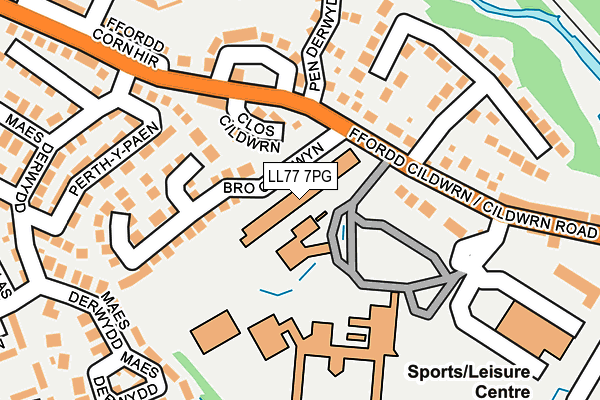 LL77 7PG map - OS OpenMap – Local (Ordnance Survey) LL77 7PG map - OS OpenMap – Local (Ordnance Survey)