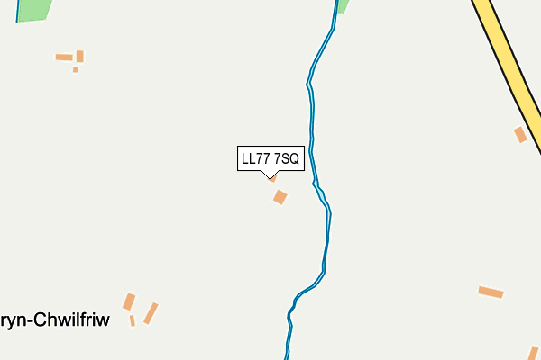 LL77 7SQ map - OS OpenMap – Local (Ordnance Survey) LL77 7SQ map - OS OpenMap – Local (Ordnance Survey)