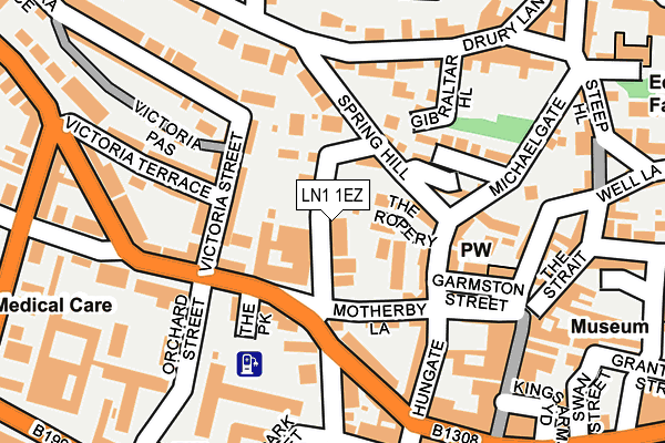 LN1 1EZ map - OS OpenMap – Local (Ordnance Survey) LN1 1EZ map - OS OpenMap – Local (Ordnance Survey)