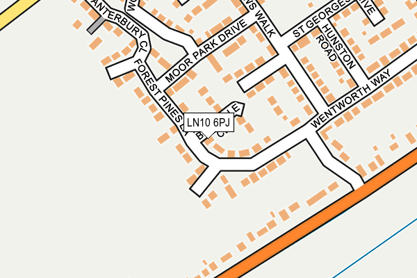 LN10 6PJ map - OS OpenMap – Local (Ordnance Survey) LN10 6PJ map - OS OpenMap – Local (Ordnance Survey)