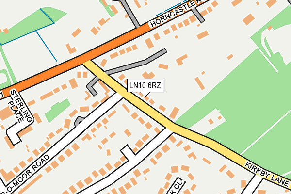 LN10 6RZ map - OS OpenMap – Local (Ordnance Survey) LN10 6RZ map - OS OpenMap – Local (Ordnance Survey)