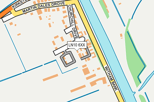 LN10 6XX map - OS OpenMap – Local (Ordnance Survey) LN10 6XX map - OS OpenMap – Local (Ordnance Survey)