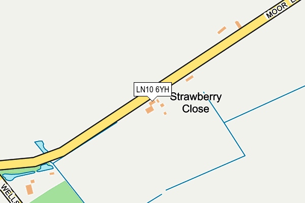 LN10 6YH map - OS OpenMap – Local (Ordnance Survey) LN10 6YH map - OS OpenMap – Local (Ordnance Survey)